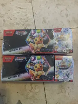 Pokemon Prismatic Evolutions Surprise Box/Booster Sam's Club Bundle (Lot Of 2) - Image 2