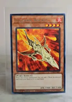 Yu-Gi-Oh! TCG: Volcanic Rocket LD10-EN027 - Rare - NM Condition - Image 1