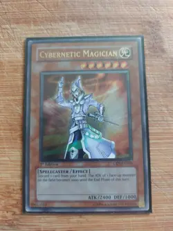yugioh ultimate rare 1st edition Cybernetic Magician CRV EN016 - Image 1