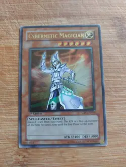 yugioh ultimate rare 1st edition Cybernetic Magician CRV EN016 - Image 2