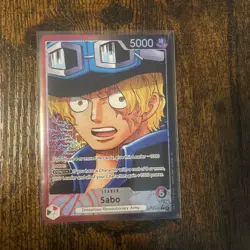 One Piece - Sabo - OP13-004 - Leader Parallel Alternate Art - Image 1
