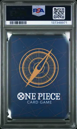 2025 ONE PIECE OP11-A FIST OF DIVINE SPEED ALTERNATE ART HONESTY IMPACT PSA 10 - Image 2