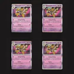 Alakazam 082/167 PLAYSET x4 SV Twilight Masquerade Holo Rare Pokemon Card - Image 1