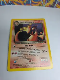 Pokemon Dark Charizard TCG Team Rocket Holo Card 4/82 - Image 2