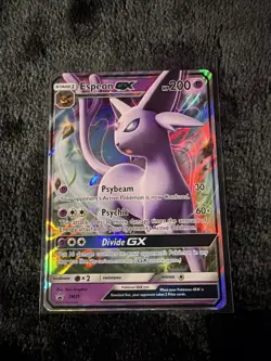 Pokemon Espeon GX TCG SM35 Sun and Moon Black Star Promo Card - Image 1