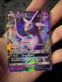 Pokemon Espeon GX TCG SM35 Sun and Moon Black Star Promo Card - Image 3
