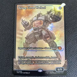 TMNT Krang, Utrom Warlord Foil Showcase MTG Card #M0290 - Image 1
