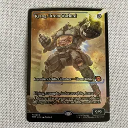 TMNT Krang, Utrom Warlord Foil Showcase MTG Card #M0290 - Image 2