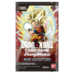 Dragon Ball super card game fusion world new adventure booster pack - Image 1
