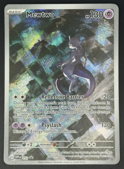 Mewtwo 052 - S&V 151 - SVP EN Black Star Promo Cosmos Holo - Pokemon TCG Card NM - Image 1