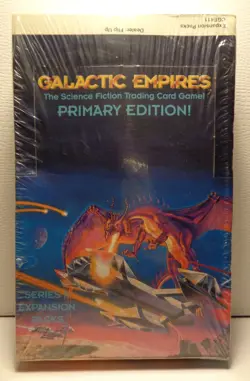 GALACTIC EMPIRES SERIES 2 PRIMARY EDITION TRADING CARD BOX 36 PACKS 1994 SEALED - Image 1