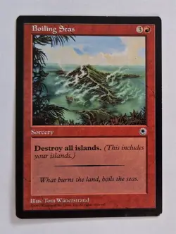 Magic MTG - Boiling Seas - Portal - LP - Image 1