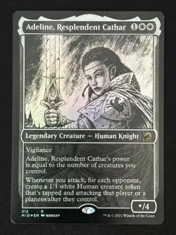 1x MTG Adeline, Resplendent Cathar (Showcase, Foil) - (MID) #312 - Magic - Image 1