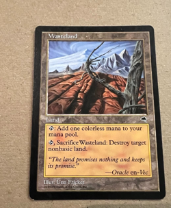 Wasteland - Tempest - MTG - Magic the Gathering - Image 1
