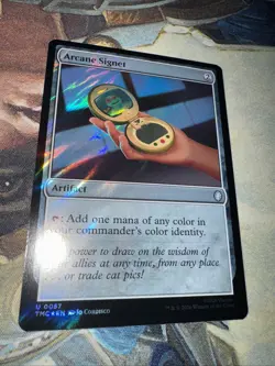 Arcane Signet Surge Foil NM - 57 - MTG: Teenage Mutant Ninja Turtles - Uncommon - Image 1