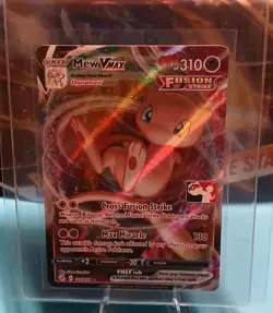 Mew VMAX 114/264 Prize Pack: Series Pokemon Play! Light Damage Condition - Image 1