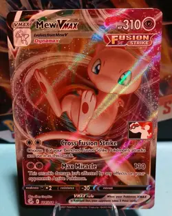 Mew VMAX 114/264 Prize Pack: Series Pokemon Play! Light Damage Condition - Image 2