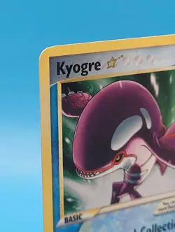 Kyogre Gold Star 112/113 - Pokemon - Holo Rare - 2005 EX Delta Species - SWIRL - Image 4