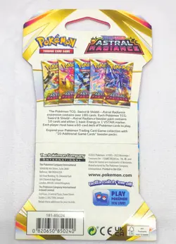 Pokemon TCG: Sword & Shield - Astral Radiance Sleeved Booster Pack - 1 Pack NEW 820650850240 - Image 2