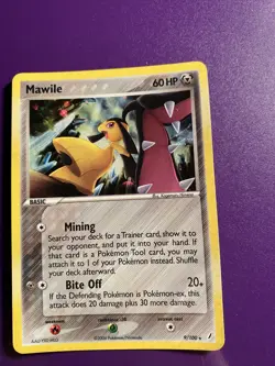 Pokemon Tcg Mawile Holo 9/100 Crystal Guardians MP - Image 1