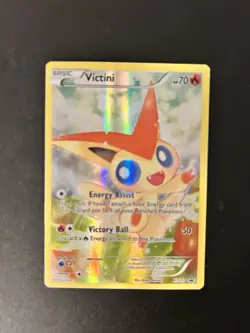 Pokemon TCG Victini XY117 XY Promo - MP - Image 1
