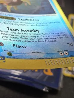 Pokemon EX Sandstorm Kabuto Reverse Holo 39/100 NEAR MINT - Image 4