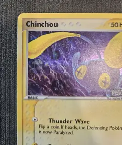 Pokemon Chinchou 52/115 Ex Unseen Forces Holo Stamped. Near Mint. - Image 4