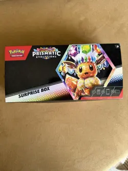 Pokemon Scarlet & Violet Prismatic Evolutions Box Booster Packs Open Box - Image 1