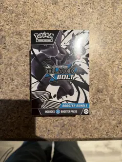 Pokemon Scarlet & Violet Black Bolt Booster Bundle (6 Booster Packs) NEW - Image 1