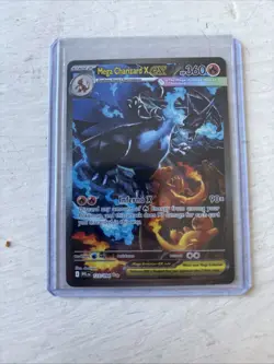 Pokemon TCG Mega Charizard x EX Phantasmal Flames Special Illustration Rare NM - Image 1