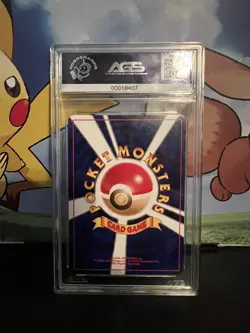 Pokemon 2000 Japanese Neo Promo 255 Entei Reverse Holo Graded AGS 9.5 Mint + - Image 2