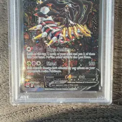 2022 POKEMON SWORD & SHIELD LOST ORIGIN #186 FULL ART/GIRATINA V PSA 10 - Image 5