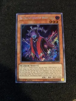 Yugioh The Phantom Knights of Ancient Cloak BLRR EN061 Secret Rare 1st Ed NM - Image 1