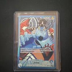One Piece CCG TCG Jinbe OP14-040 Alt Art Leader English Nm/M And Gold Don Mihawk - Image 3