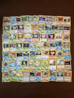 Lot of Vintage Pokemon TCG Base Set, Jungle, Fossil, 70 Cards! No Duplicates! - Image 2