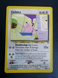 Pokemon Card Clefairy 30/111 Neo Genesis Uncommon WOTC - Image 1