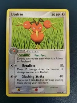 Pokemon Card Dodrio 33/101 EX Hidden Legends Uncommon - Image 1