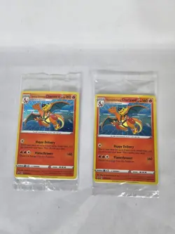 2x Special Delivery Charizard Pokemon Center Promo Card Sealed SWSH075 - Image 2