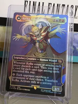 Kefka, Court Mage (0398) (Borderless) Final Fantasy Foil - Image 1