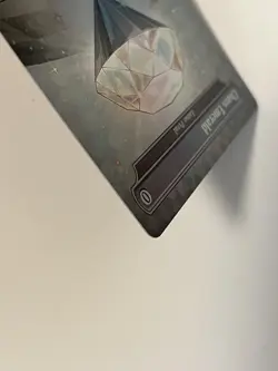 Secret Lair Sonic the Hedgehog White Chaos Emerald Foil Lotus Petal MTG 7037 NM - Image 5