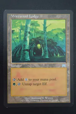 Magic The Gathering MTG WIREWOOD LODGE Onslaught LP Lightly Played - Image 1