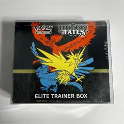 Pokemon Hidden Fates Elite Trainer Box English Moltres Zapdos Articuno - Image 1