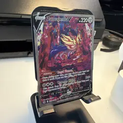 ZAMAZENTA V GG54/GG70 HOLO RARE V CROWN ZENITH GALARIAN GALLERY POKEMON NM - Image 2
