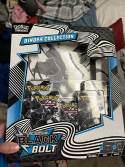 Pokemon Scarlet Violet Black Bolt Binder Collection - Image 1