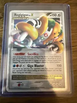 Pokemon TCG black Star Promos- Mewtwo LvX Arceus LvX Regigigas LvX - Image 4