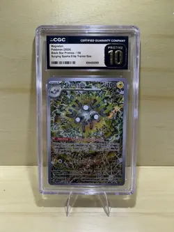 Pokemon Magneton Surging Sparks ETB Promo SVP EN 159 CGC 10 Pristine - Image 1