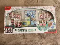 Pokemon 151 Blooming Waters Premium Collection Scarlet & Violet - Image 1