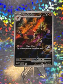 Fletchinder 199/193 Pokemon Sv02: Paldea Evolved Illustration Rare - Image 1