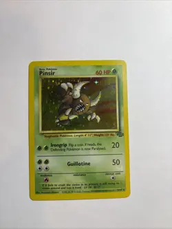 Pokemon TCG Pinsir Jungle 9/64 Holo 1999-2000 Wizards Base Set Copyright Holo... - Image 2