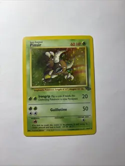 Pokemon TCG Pinsir Jungle 9/64 Holo 1999-2000 Wizards Base Set Copyright Holo... - Image 4